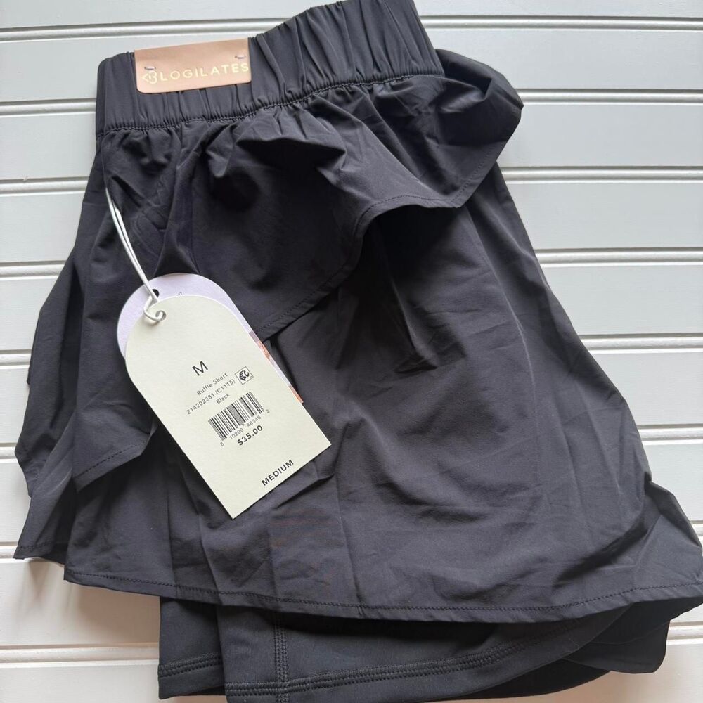 New Blogilates Women’s Ruffle Short - Picture 2 of 2